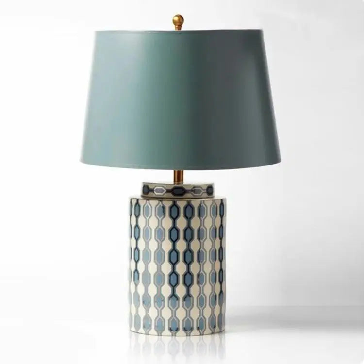 European Pastoral Ceramic Table Lamp
