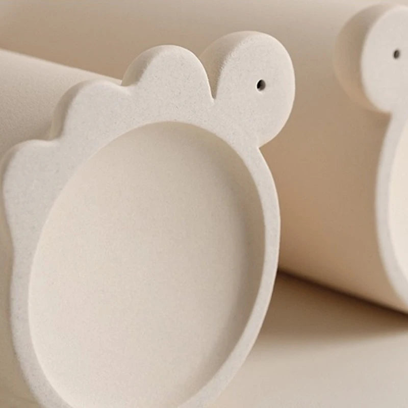 Abstract Face Design Ceramic Table Top Vase